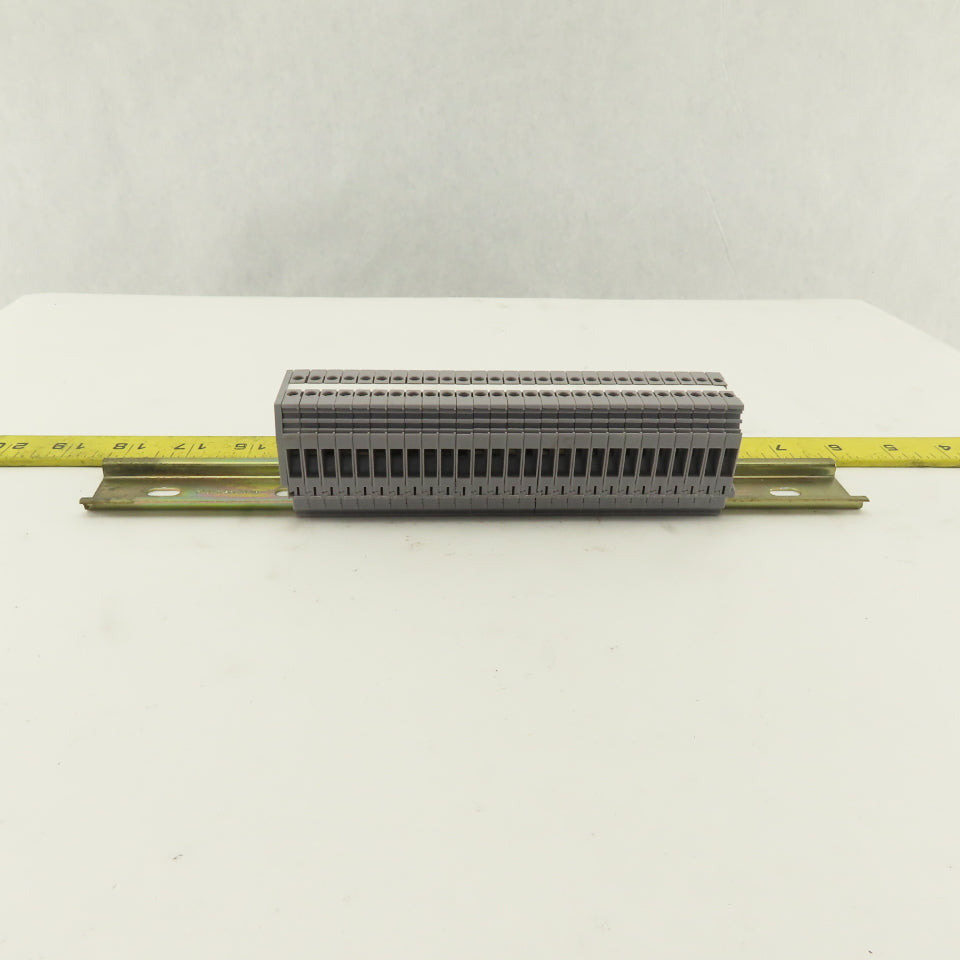 Entrelec M4/6-5116 600V Wire Terminal Block Lot Of 29