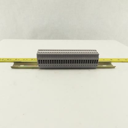 Entrelec M4/6-5116 600V Wire Terminal Block Lot Of 29