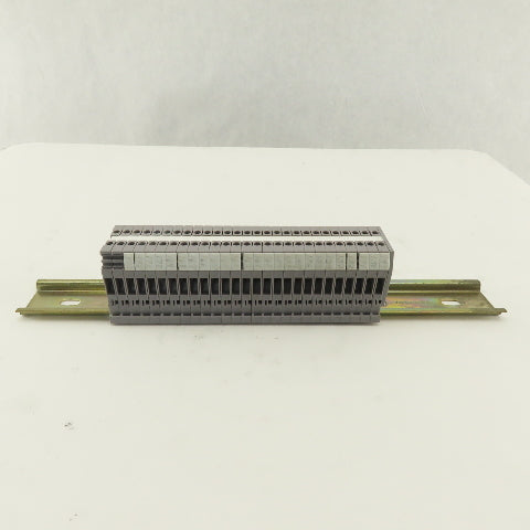 Entrelec M4/6-5116 600V Wire Terminal Block Lot Of 29