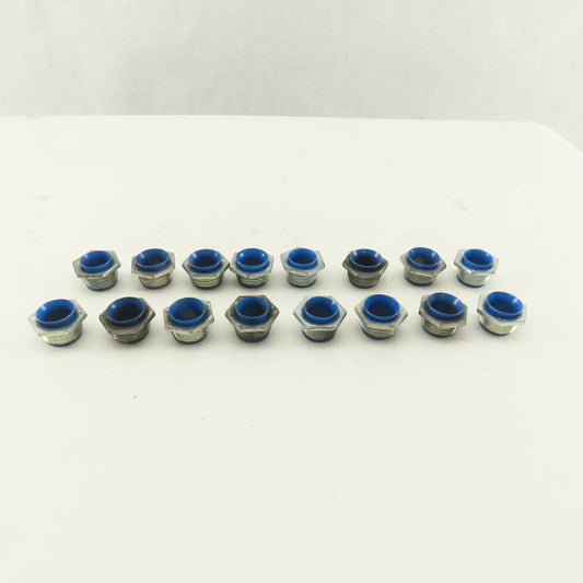 1/2" Trade Rigid/Intermediate (IMC) Conduit Nipple Steel Insulated Lot of 16