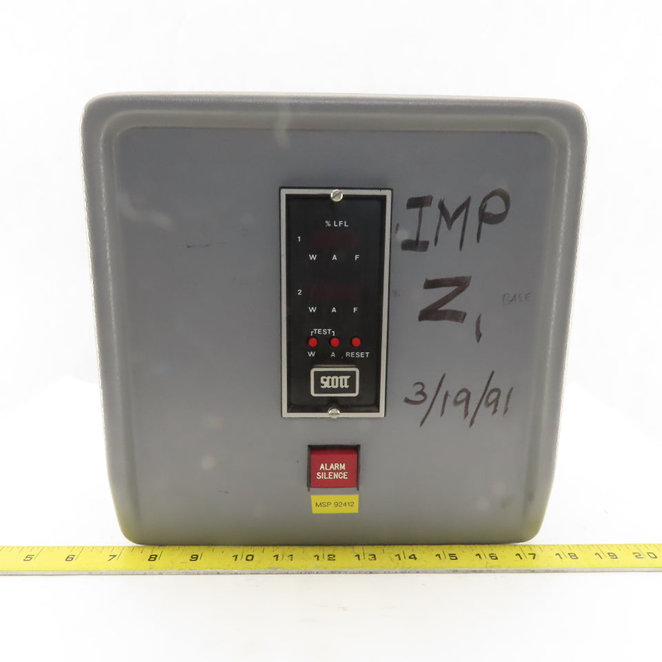 Scott Gas Detection 40010319 % LFL Monitoring System Controls