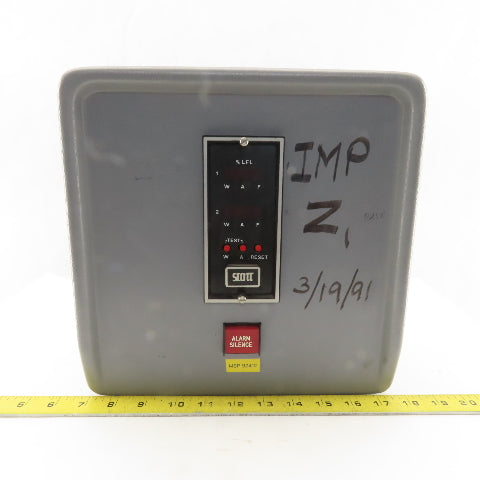 Scott Gas Detection 40010319 % LFL Monitoring System Controls