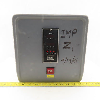 Scott Gas Detection 40010319 % LFL Monitoring System Controls