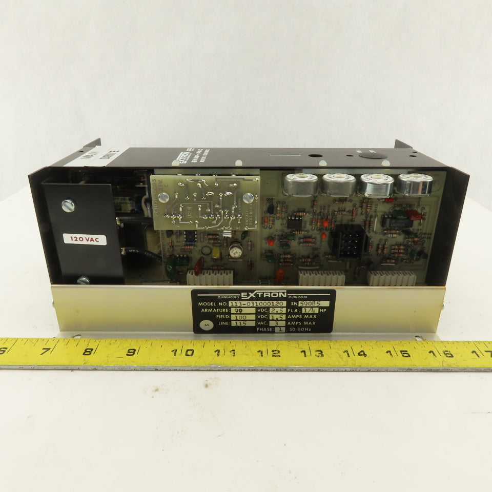Extron 113-031000120 Snap-Pac 115VAC 1Ph Input 1/4Hp 90VDC DC Drive