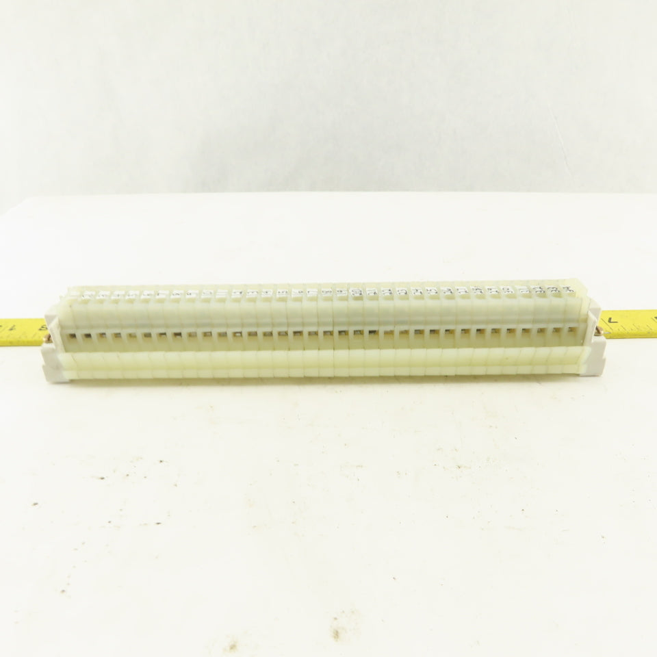 Square D Class 9080 GM3B Wire Terminal Block Rail Mount Lot Of 34