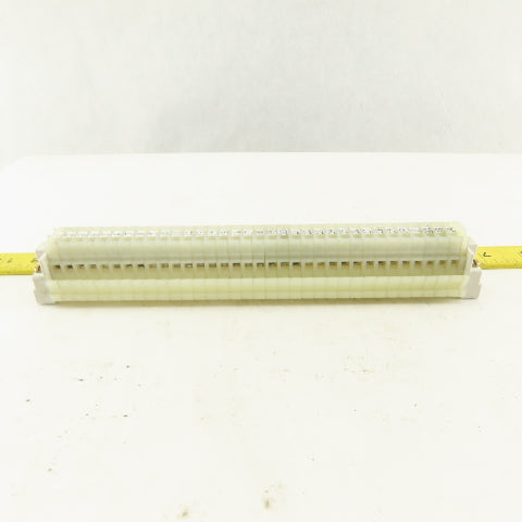 Square D Class 9080 GM3B Wire Terminal Block Rail Mount Lot Of 34
