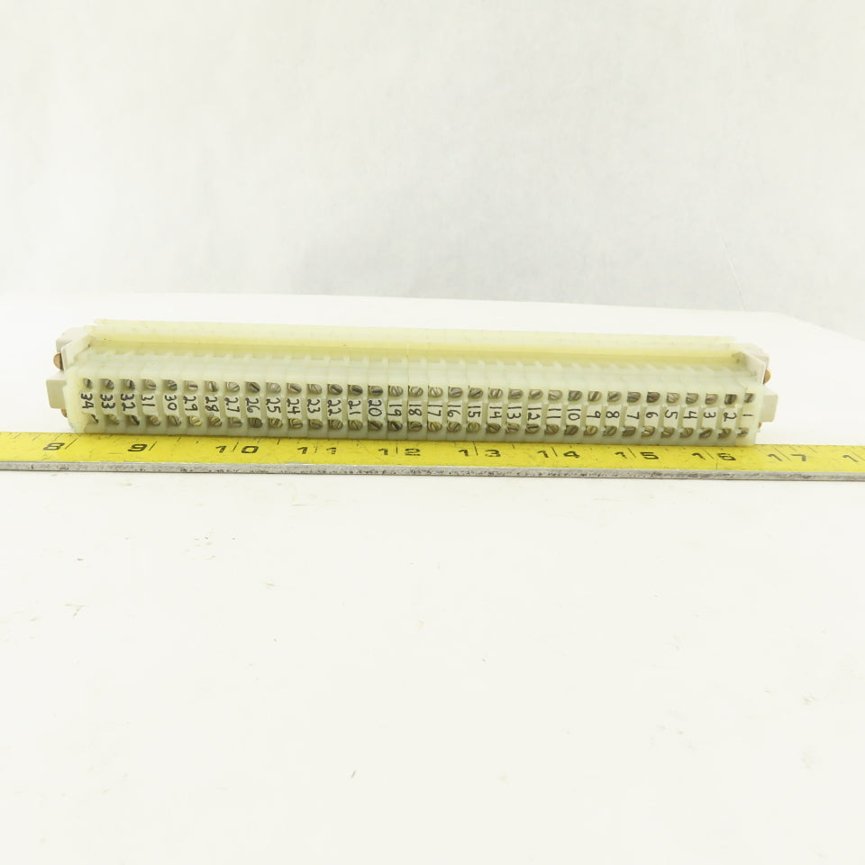 Square D Class 9080 GM3B Wire Terminal Block Rail Mount Lot Of 34