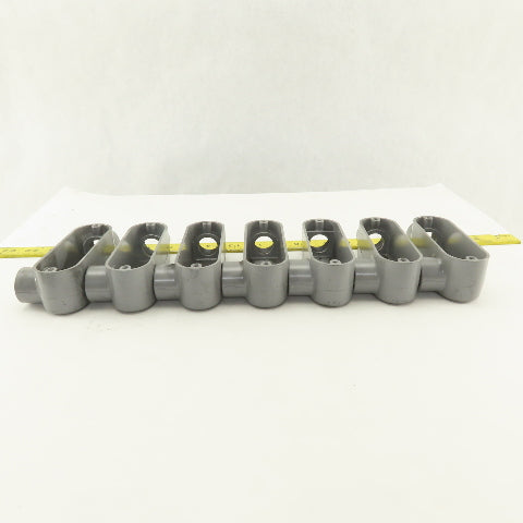 3/4" Trade Threaded Aluminum Conduit LL Body Lot of 7