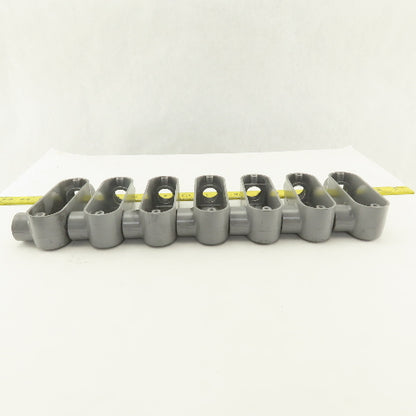 3/4" Trade Threaded Aluminum Conduit LL Body Lot of 7