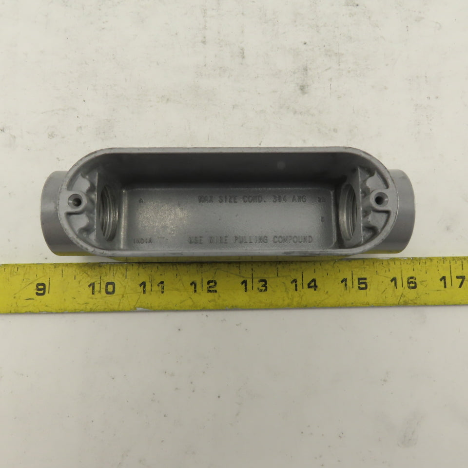 1" Trade Threaded Aluminum Conduit C Body Lot of 7