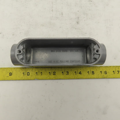 1" Trade Threaded Aluminum Conduit C Body Lot of 7