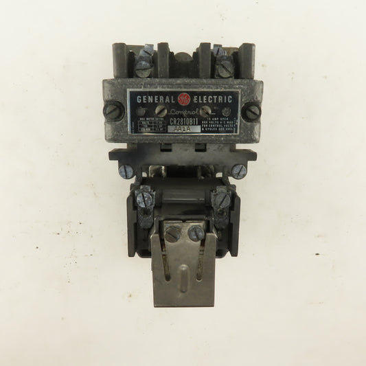 General Electric CR2810B11 600V 1-1/2Hp Motor Starter Contactor