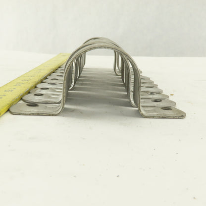 Minerallac 270 1-1/4" Two -Hole Strap Clamp Zinc Plated Lot of 10