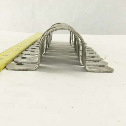 Minerallac 270 1-1/4" Two -Hole Strap Clamp Zinc Plated Lot of 10