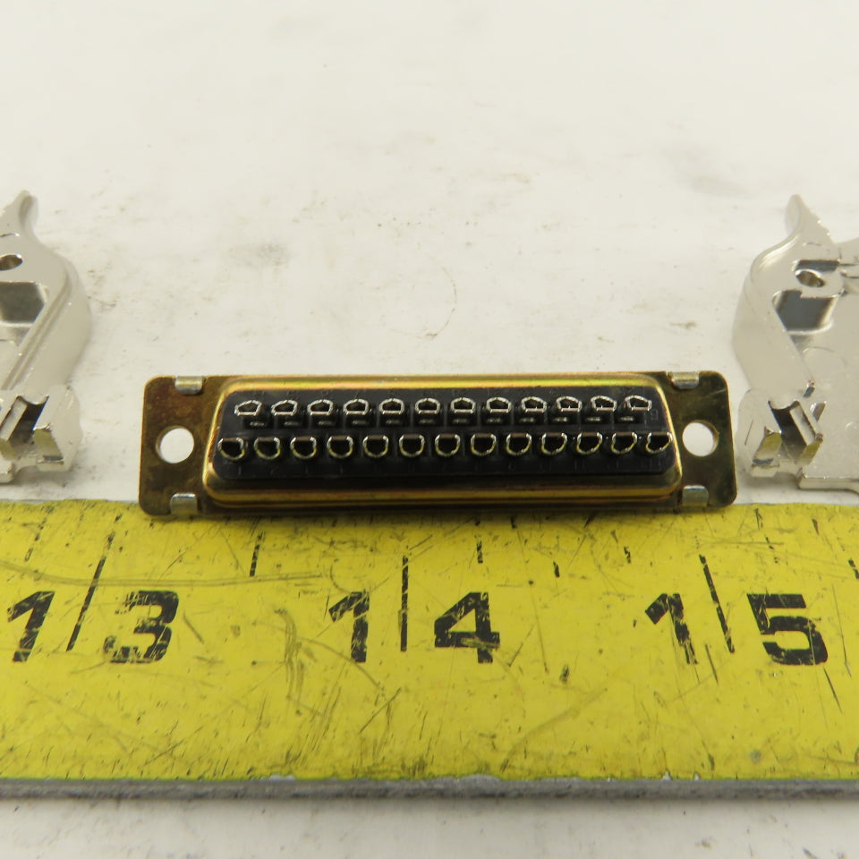 AMP 0748676-3 25 Pin Male Serial Connector And Plug Body Kit