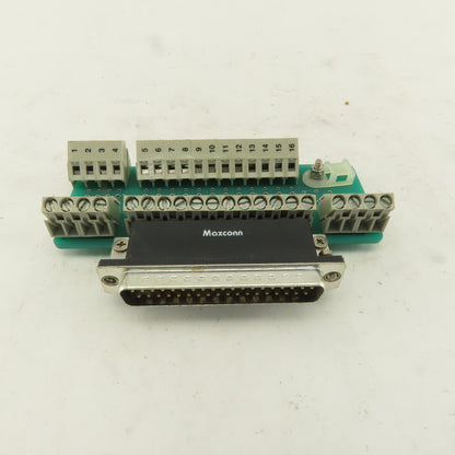 Adac 4D-11744-R2 36 Pin Male Distribution PCB Direct Connect Board