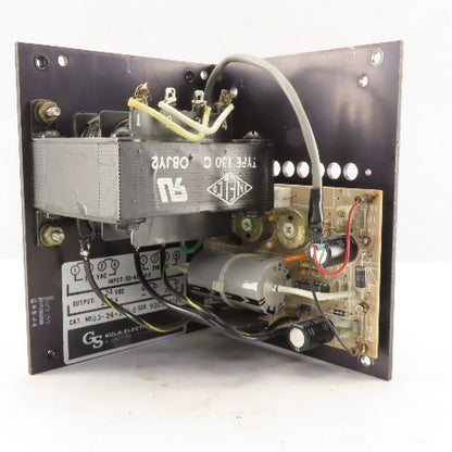 Sola 83-24-225-2 120V Primary 24VDC Secondary Regulated Power Supply 50-400Hz