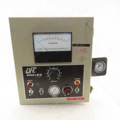 Dover Flexo P3 Textile Web Printing Manufacturing Tension Control System
