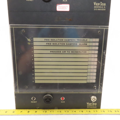 Electro-Con Visi-Con Multi Process Monitor System Control Alarm 120V