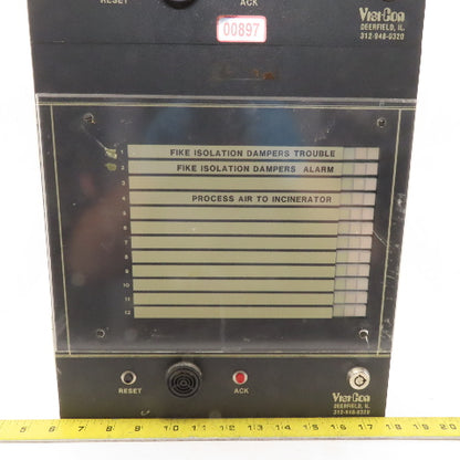 Electro-Con Visi-Con Multi Process Monitor System Control Alarm 120V