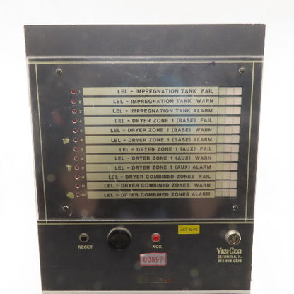 Electro-Con Visi-Con Multi Process Monitor System Control Alarm 120V