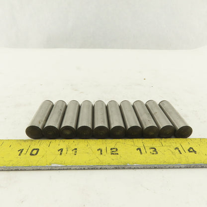 12mm X 45mm Hardened Steel Dowel Pin Lot Of 10