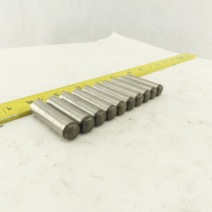12mm X 45mm Hardened Steel Dowel Pin Lot Of 10