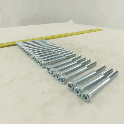 M6-1.0 x 65mm Long Socket Head Cap Screw SHCS Lot Of 20