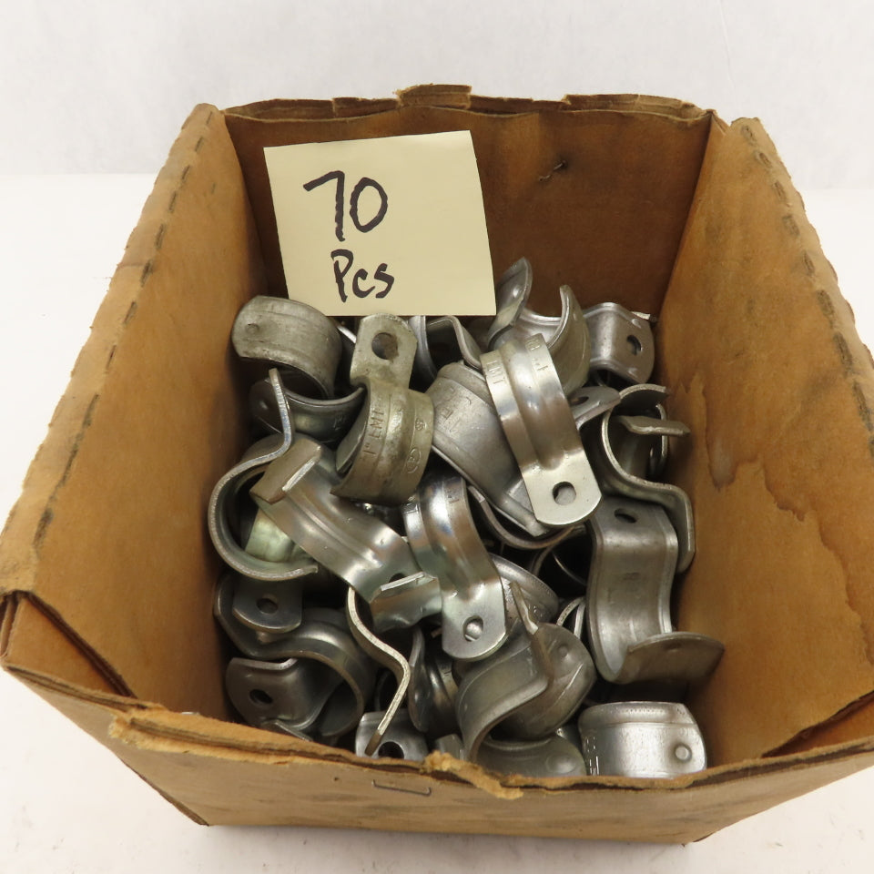 1-Hole EMT 1" Conduit Strap Mixed Lot of 75