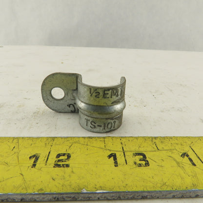 1-Hole 1/2" EMT Conduit Strap Lot of 50