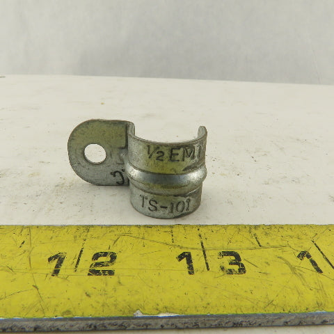 1-Hole 1/2" EMT Conduit Strap Lot of 50