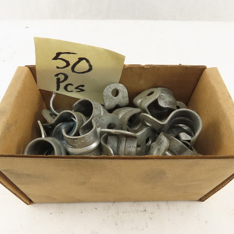 1-Hole 1/2" EMT Conduit Strap Lot of 50