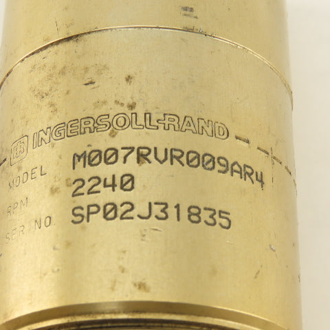 Ingersoll Rand M007RVR009AS4 Multi-Vane Air Motor Reversable Parts/Repair