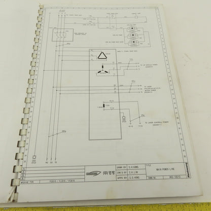 Hankwang FC3015 Siemens 840D HKE-12000-5 Electrical Circuit Manual CNC Laser