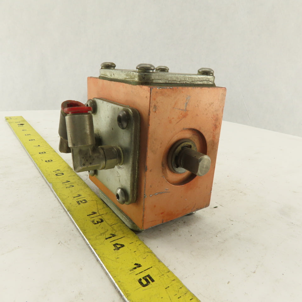 Gemini A90BD-R 1/2" Pneumatic Actuator Controlled Brass Ball Valve
