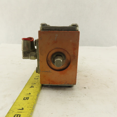 Gemini A90BD-R 1/2" Pneumatic Actuator Controlled Brass Ball Valve