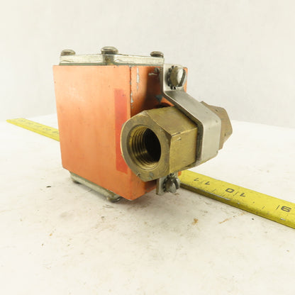 Gemini A90BD-R 1/2" Pneumatic Actuator Controlled Brass Ball Valve