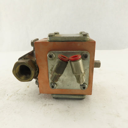 Gemini A90BD-R 1/2" Pneumatic Actuator Controlled Brass Ball Valve