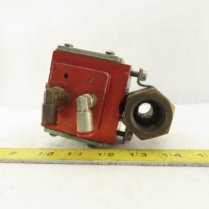 Gemini A90BD-R 3/4" Pneumatic Actuator Controlled Brass Ball Valve