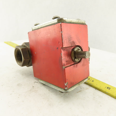 Gemini A90BD-R 3/4" Pneumatic Actuator Controlled Brass Ball Valve