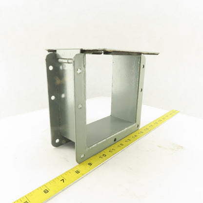 6" x 6" Flange Wire Way Gutter Lay In Coupling Section