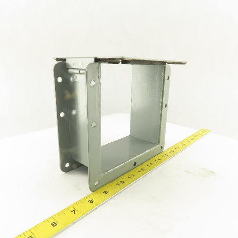 6" x 6" Flange Wire Way Gutter Lay In Coupling Section