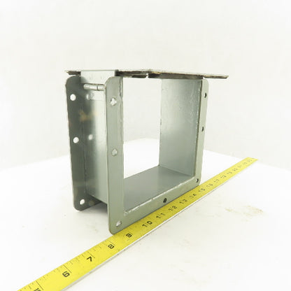 6" x 6" Flange Wire Way Gutter Lay In Coupling Section