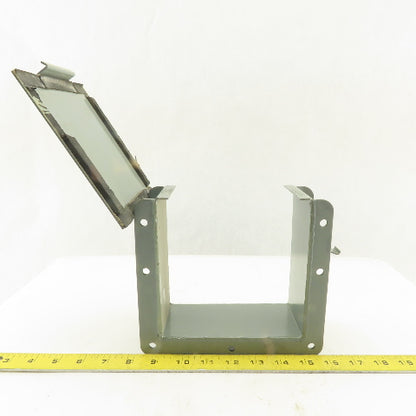 6" x 6" Flange Wire Way Gutter Lay In Coupling Section