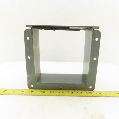 6" x 6" Flange Wire Way Gutter Lay In Coupling Section