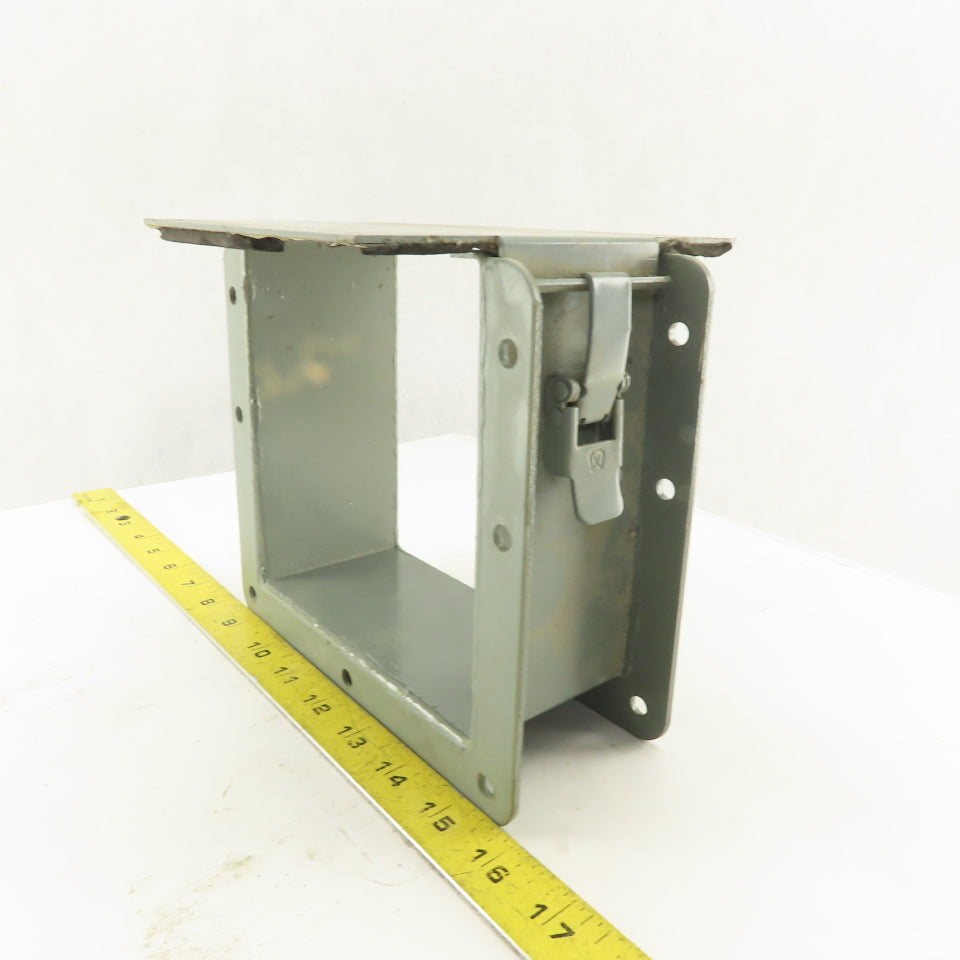 6" x 6" Flange Wire Way Gutter Lay In Coupling Section