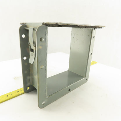 6" x 6" Flange Wire Way Gutter Lay In Coupling Section