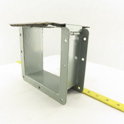 6" x 6" Flange Wire Way Gutter Lay In Coupling Section