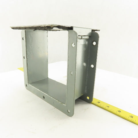 6" x 6" Flange Wire Way Gutter Lay In Coupling Section