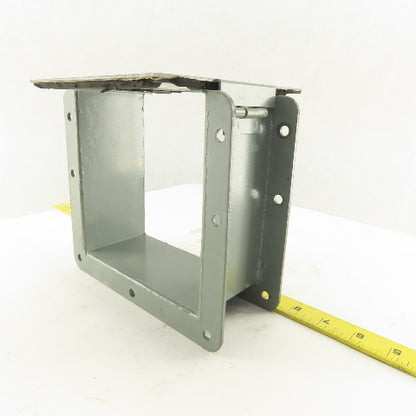 6" x 6" Flange Wire Way Gutter Lay In Coupling Section
